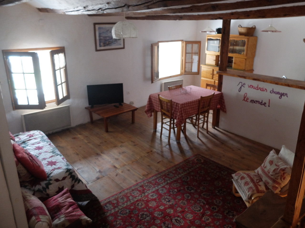 L'appartement montagnard d'Agnès dans la vallée de la Clarée
