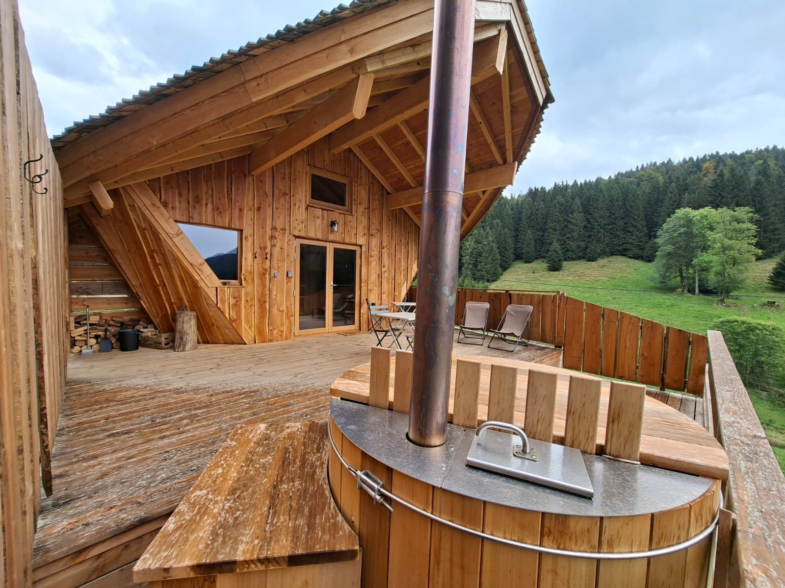 Cabane feuille