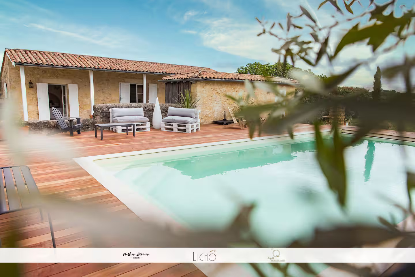 Gîte sur domaine viticole Bio prés Bordeaux
