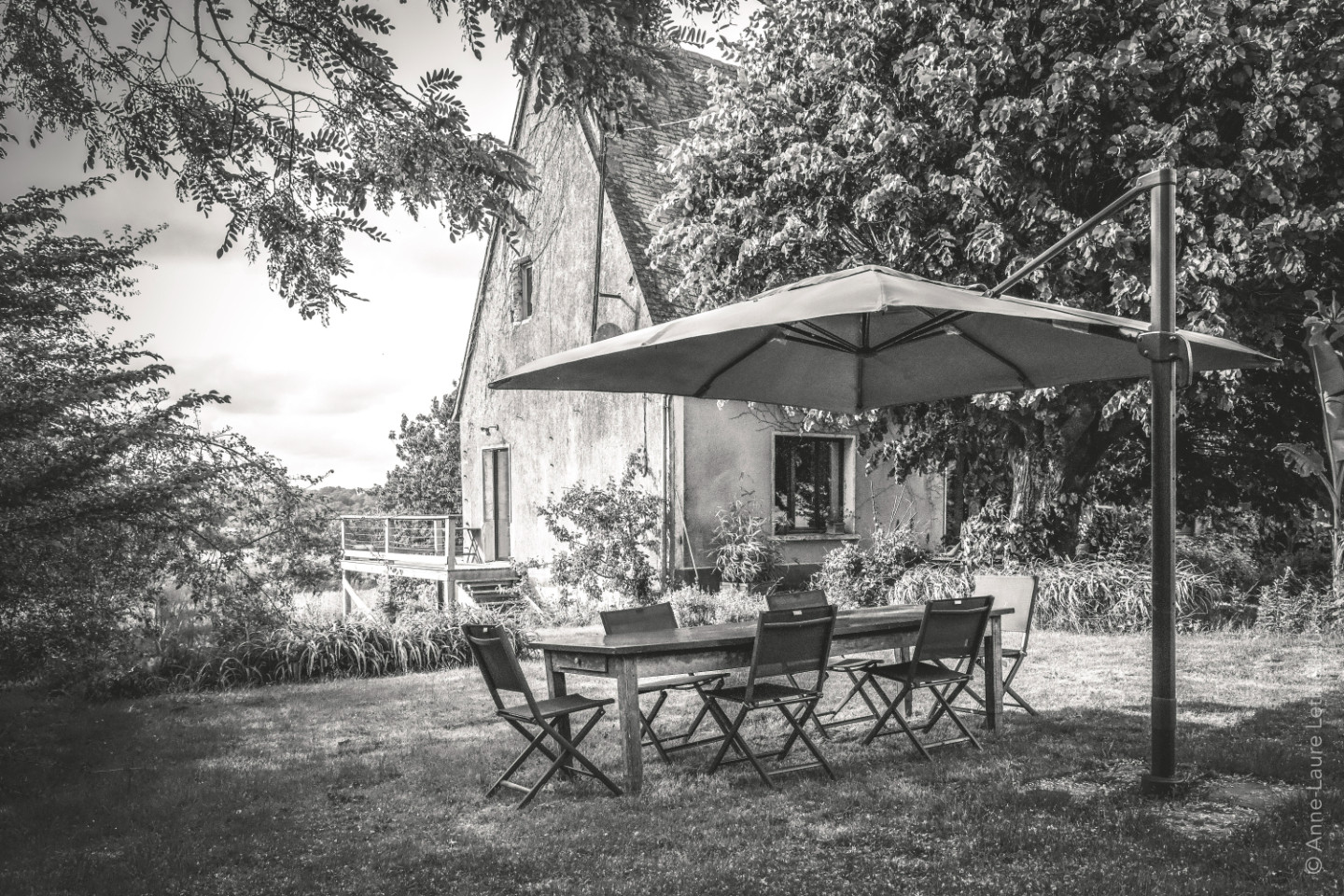 Maison chaleureuse et familiale à la campagne