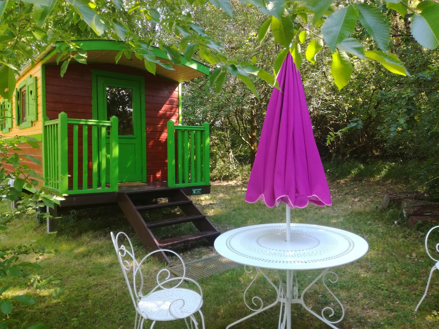 Logement GreenGo: La roulotte des saules