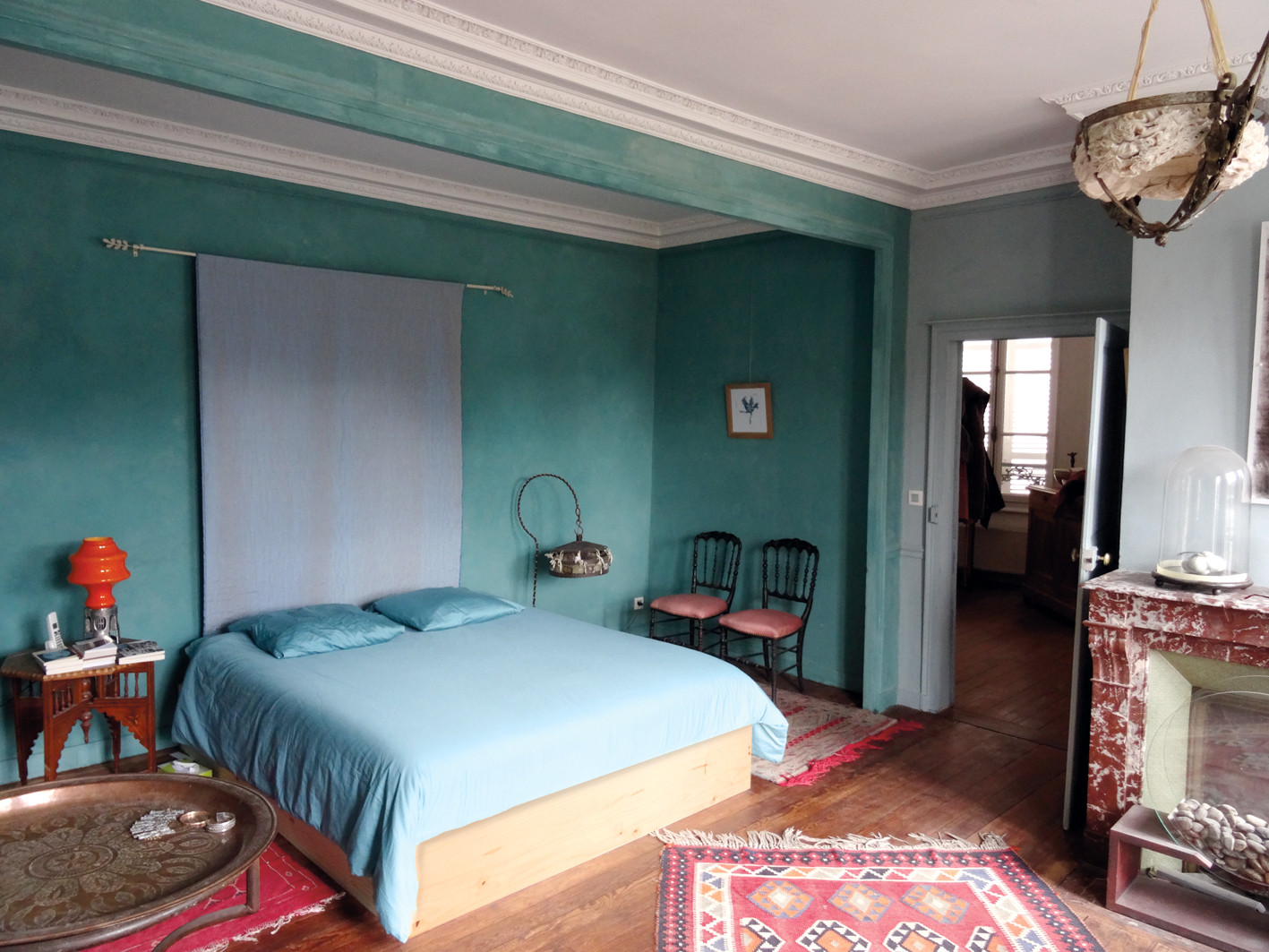 Logement GreenGo: Chambre bleue - l'Escalier des Rêves
