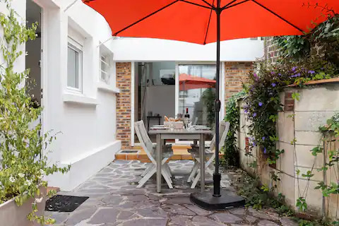 GreenGo Maison familiale 90 m2 avec cour ensoleillée