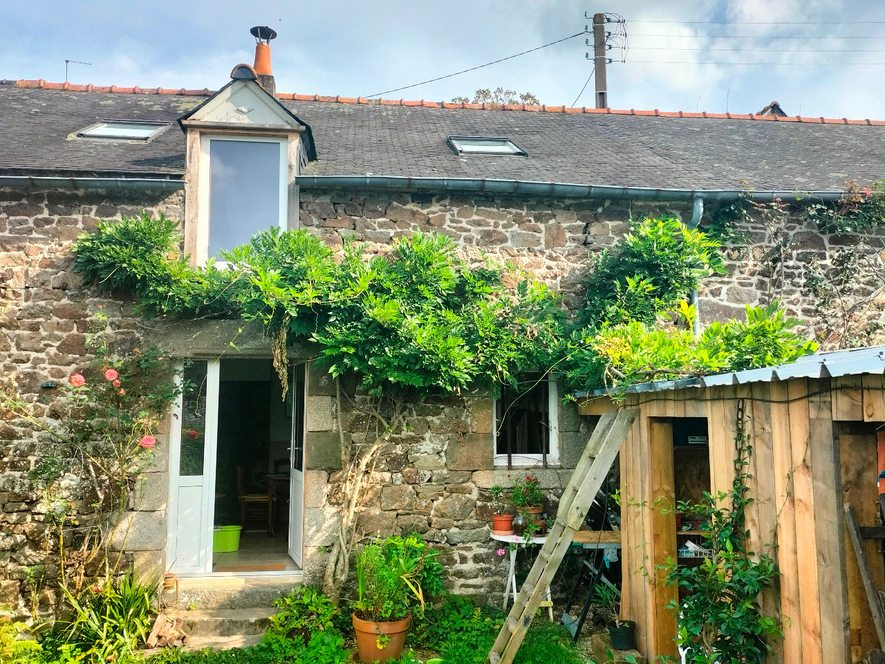 Une maisonnette en bord de Rance