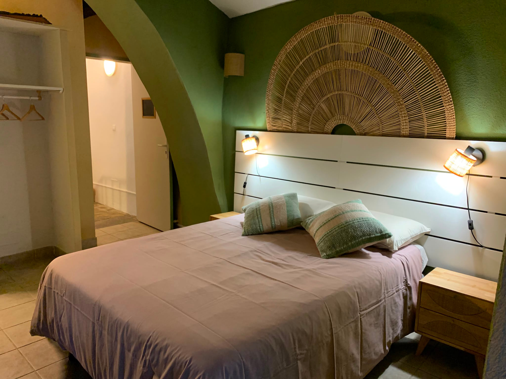 Logement GreenGo: Gîte l'Ostal - Chambre Colombiera