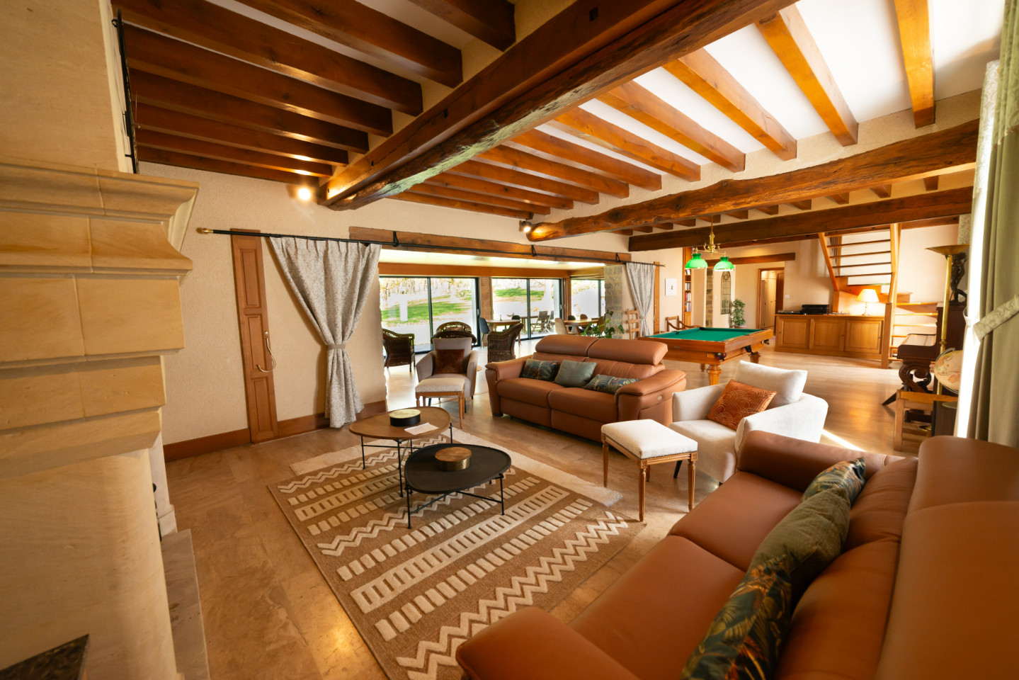 GreenGo Gite Lou Cantou sur Lunain-Piscine & Spa nordique