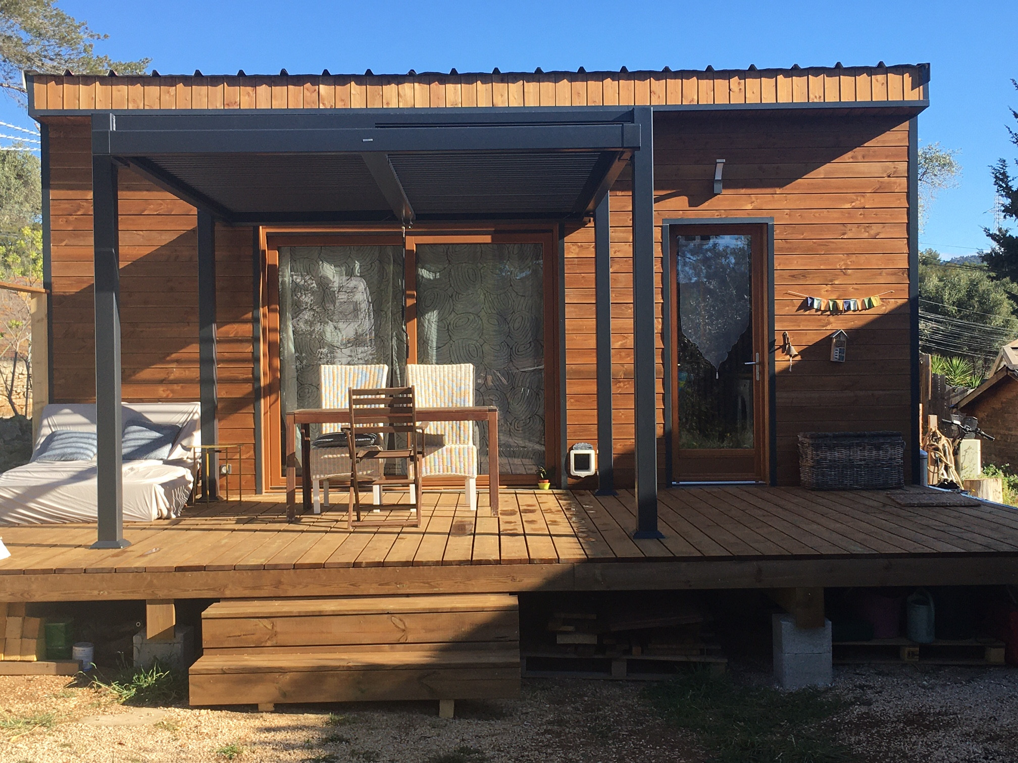 Chalet mignon ecologique entre terre et mer