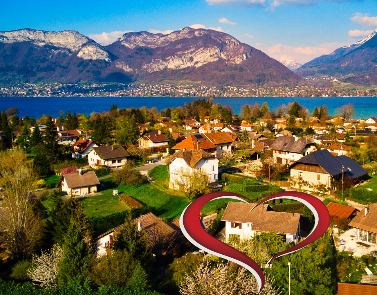 Maison 100m2, grand jardin, 8 min à pied du lac d'Annecy, voie verte, 6 personnes
