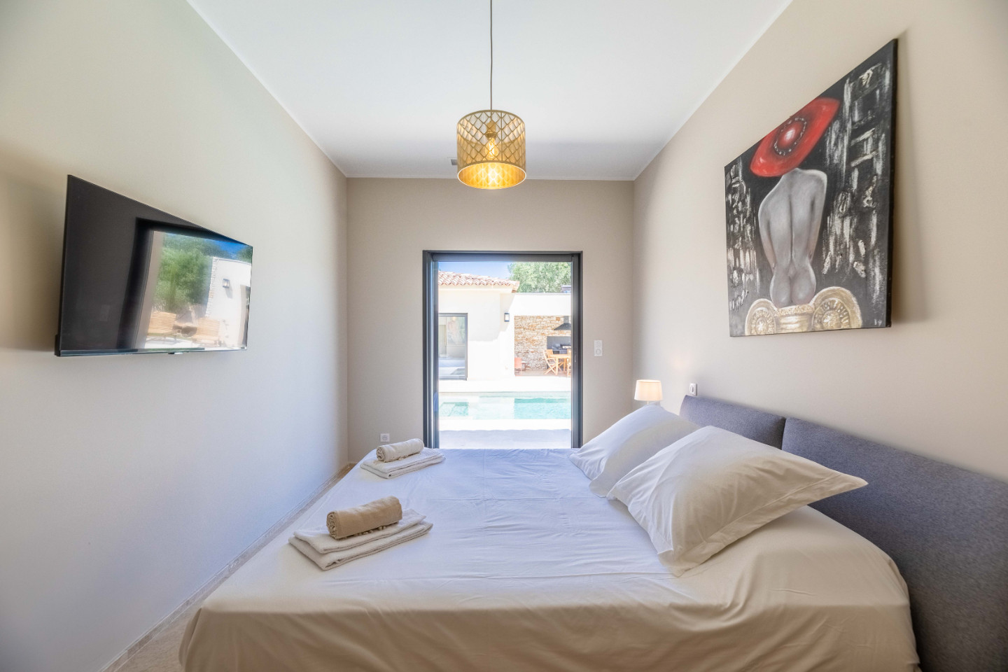 GreenGo Villa Anna avec piscine, 10' de la plage, Canetto, Bonifacio