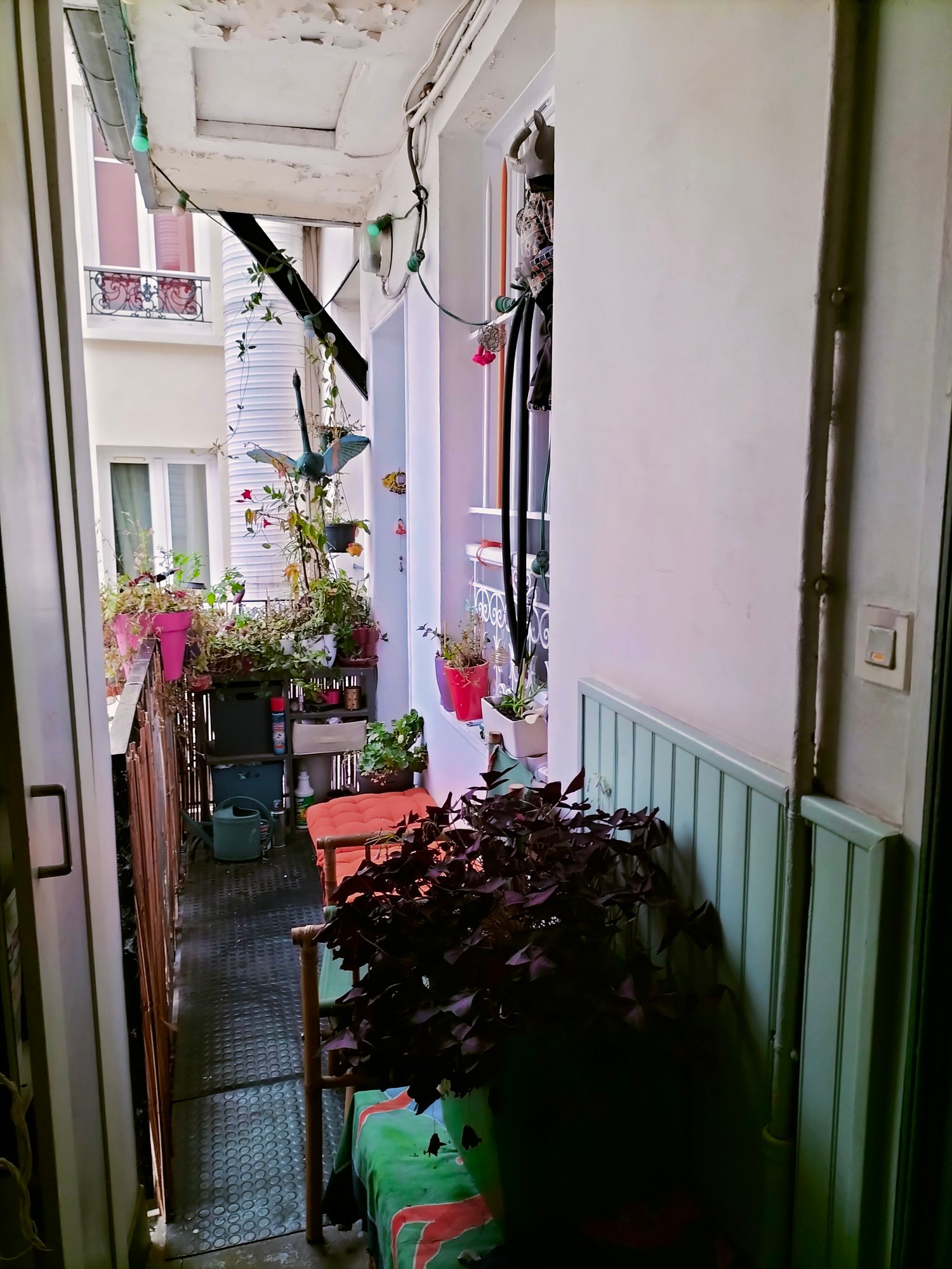 GreenGo L' appartement parisien de Marine - atypique et chaleureux - en partie sous les toits