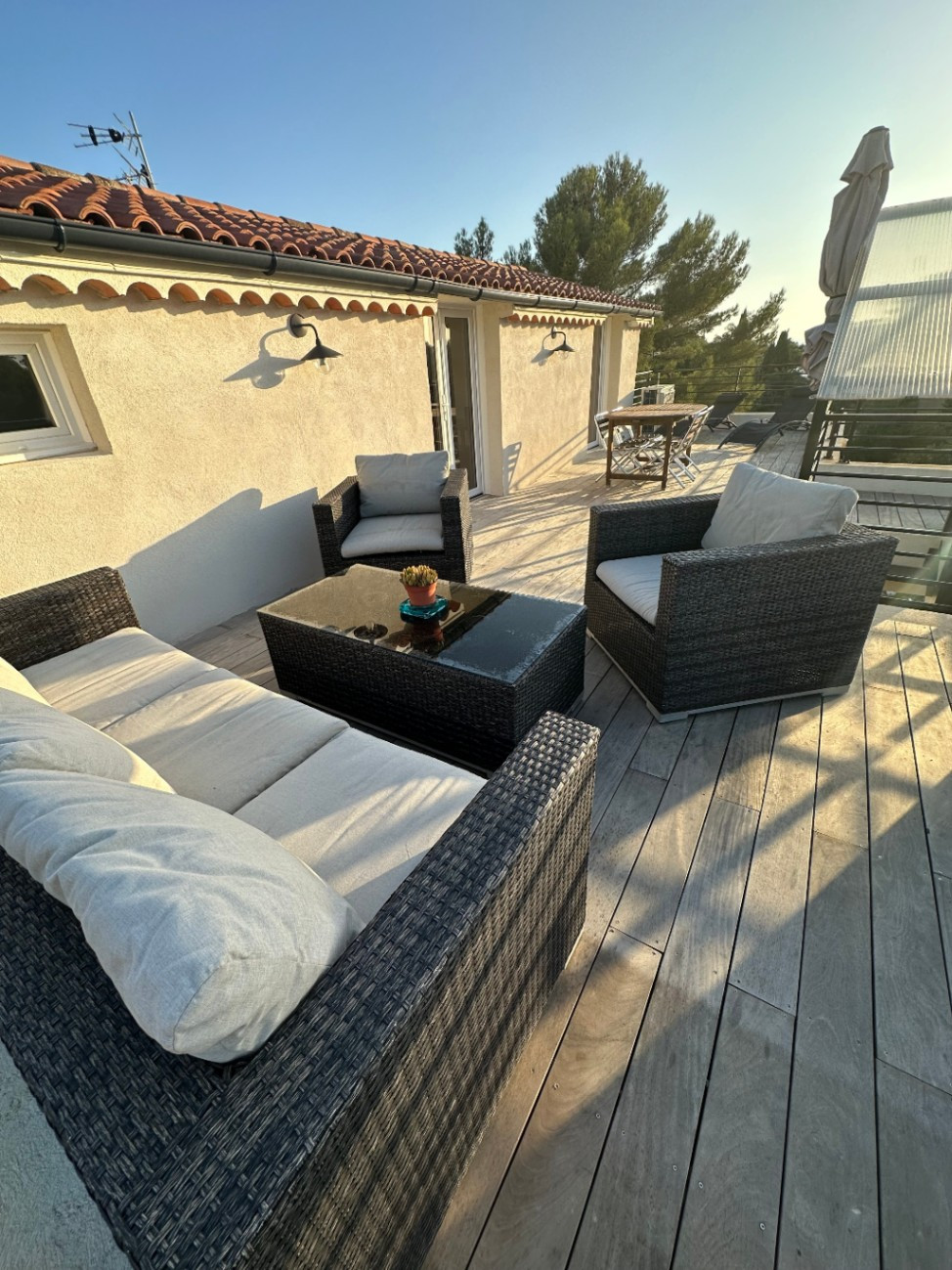 GreenGo Rooftop 40m2-Terrasse cosy- Proche Mer- Clim- Santa Lucia