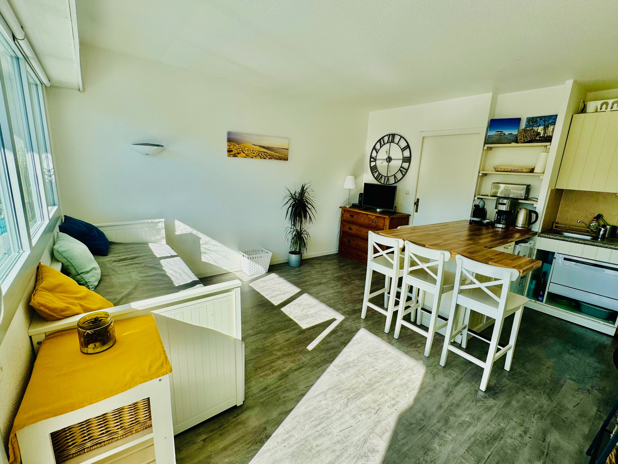 Logement GreenGo: Bel appart 4 pers bord de mer 5min centre +parking