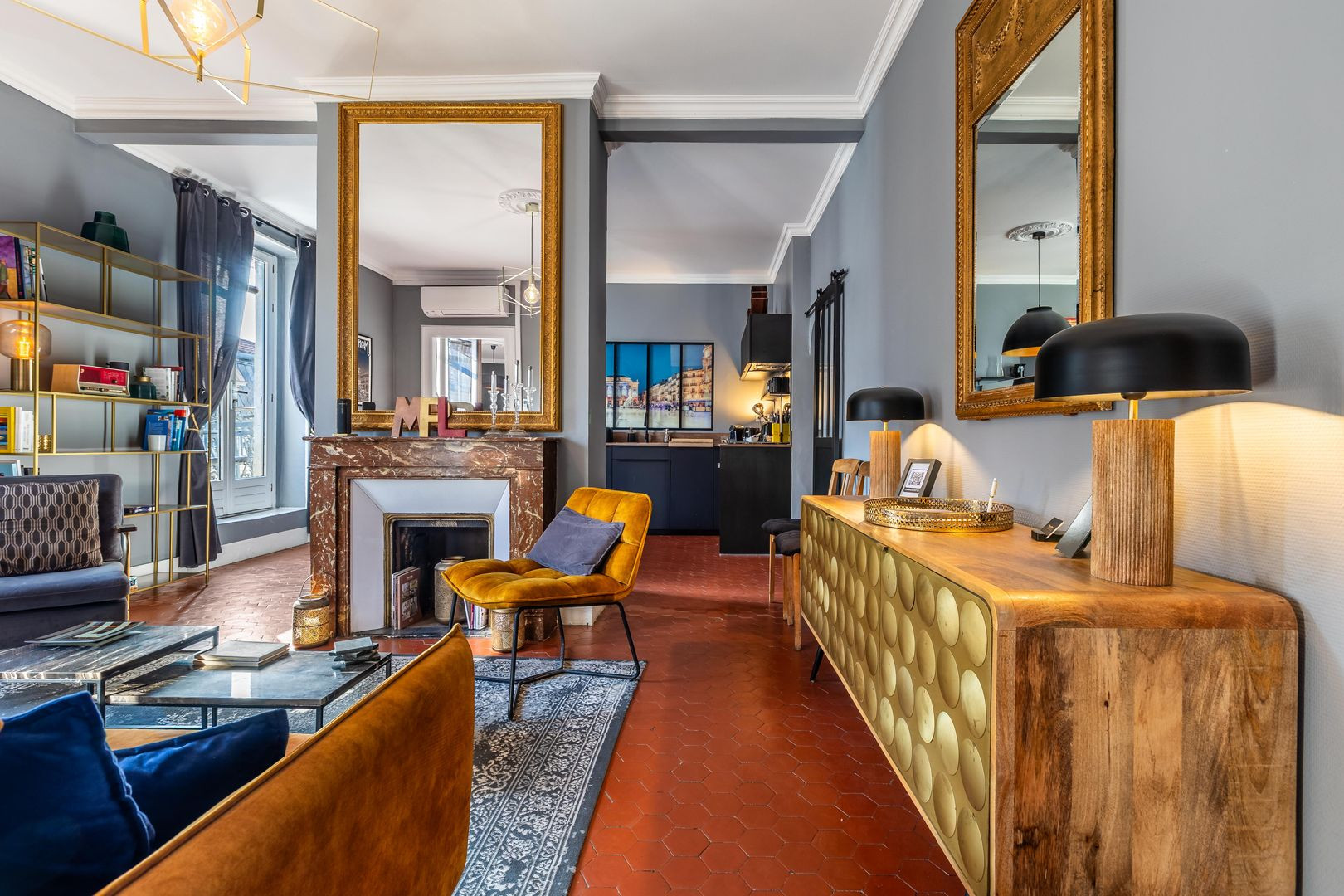 Appartement haussmannien chic Montpellier centre