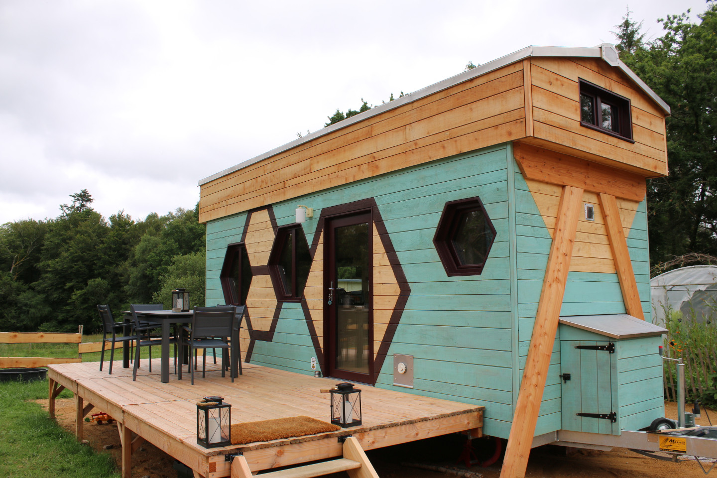 Logement GreenGo: Tiny house Ty gwenan