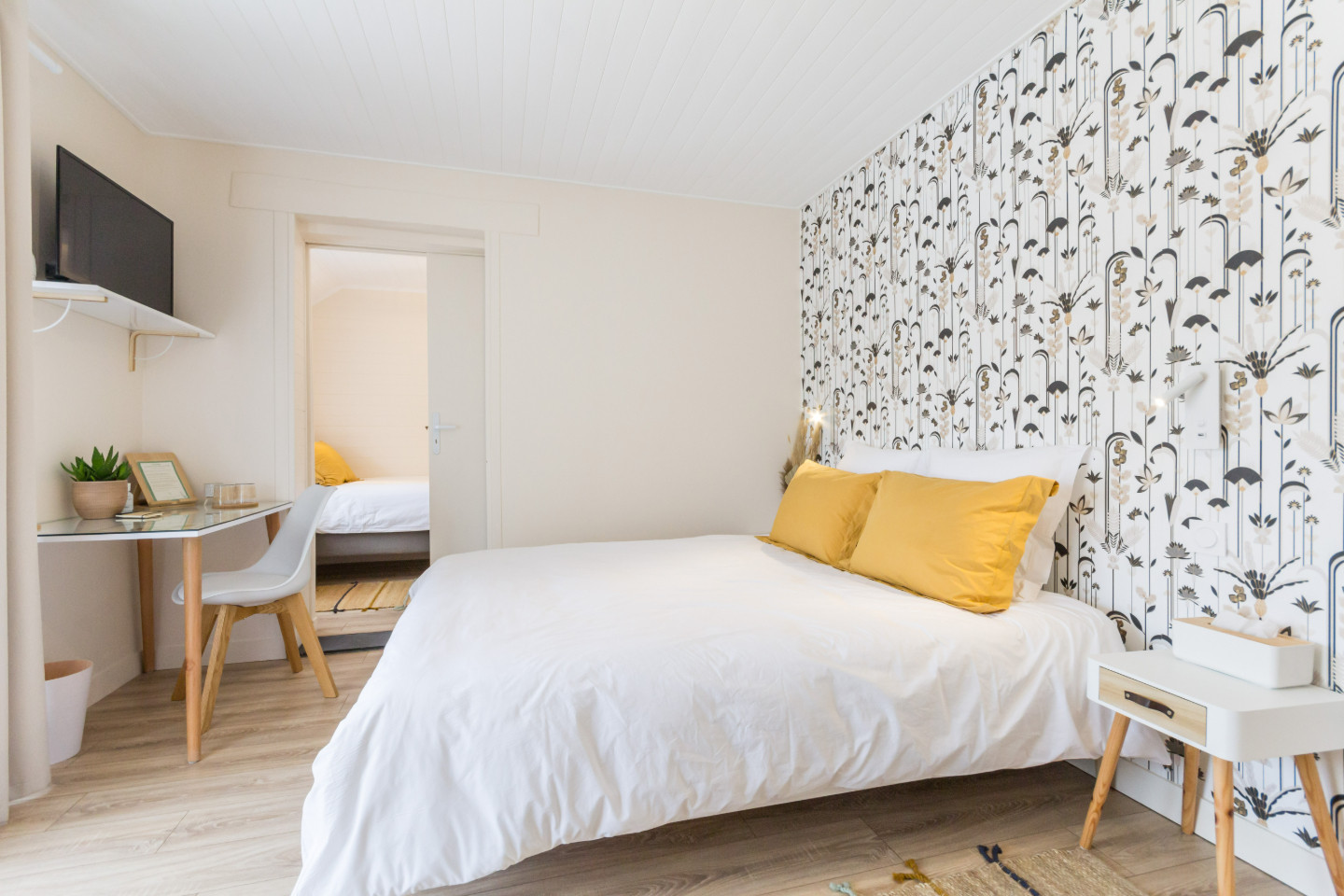 Logement GreenGo: Chambre indépendante Ambre - 4 personnes près Giverny