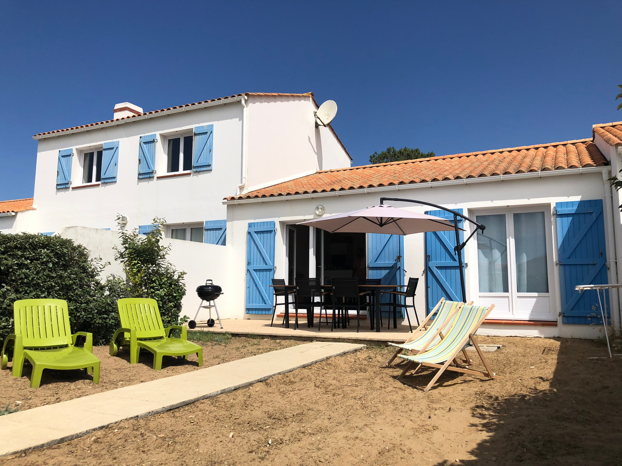 Logement GreenGo: Les pieds dans le sable - classé 3* - 200 m plage