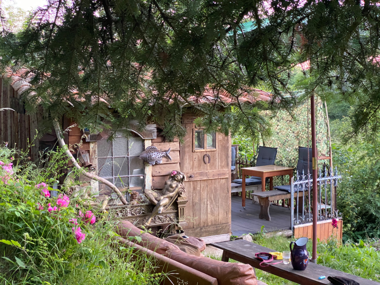 La cabane des deux muses