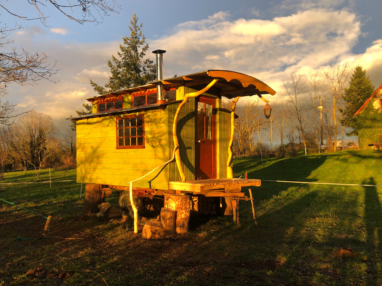 Logement GreenGo: Roulotte