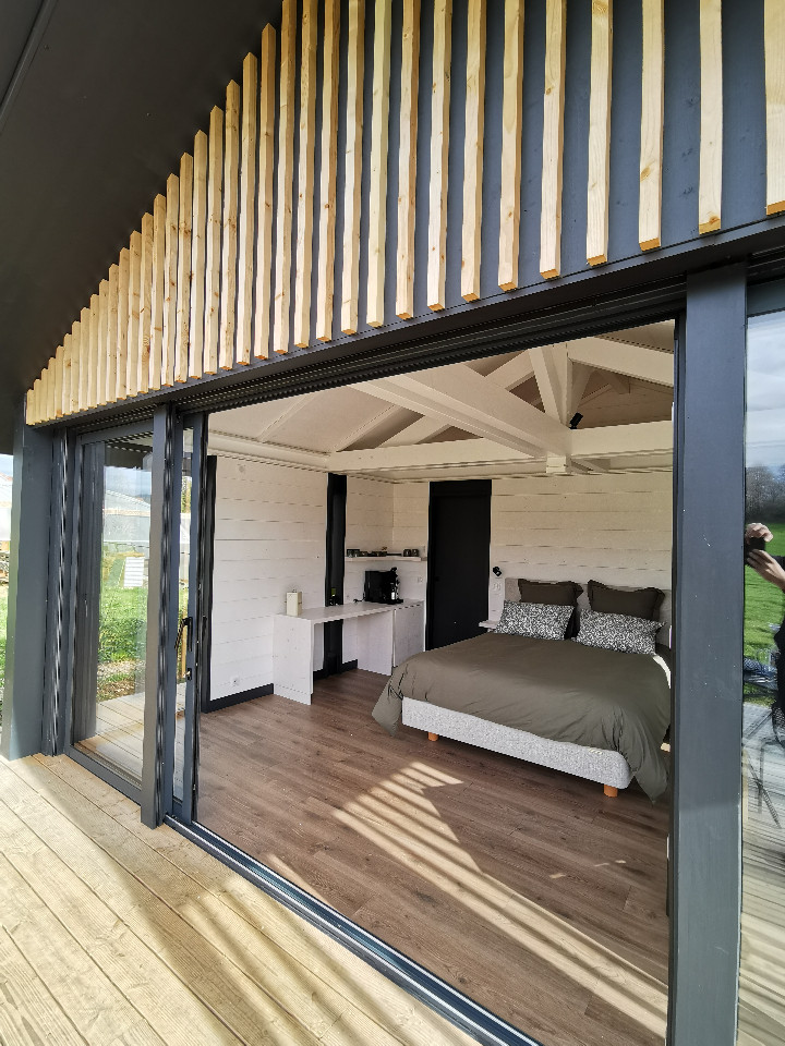 Hôte GreenGo: Ecolodge N°1 cocooning, bain nordique privatif