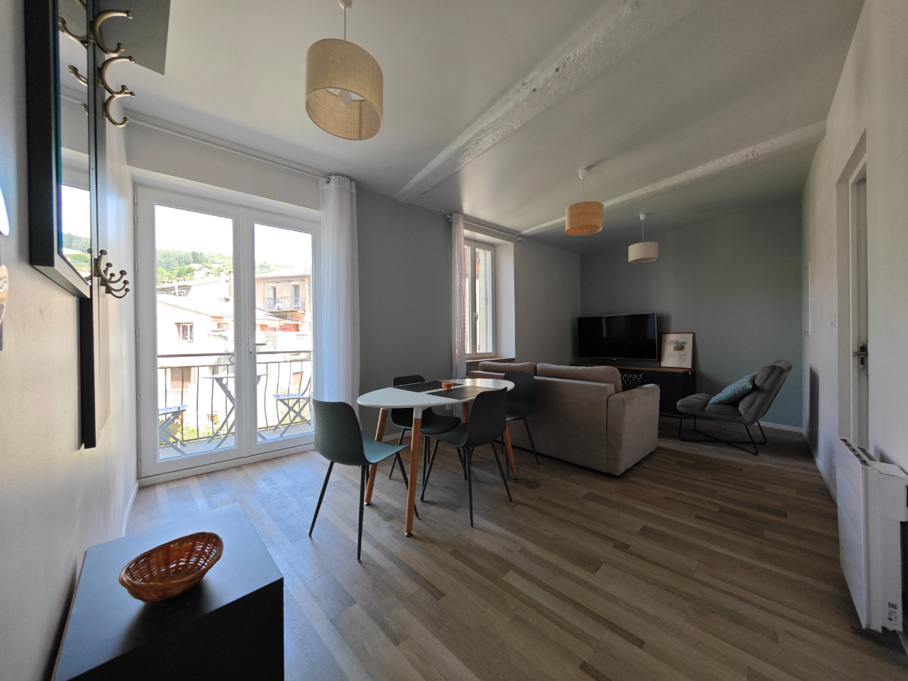 Appartement cosy avec petit balcon dans les Cevennes