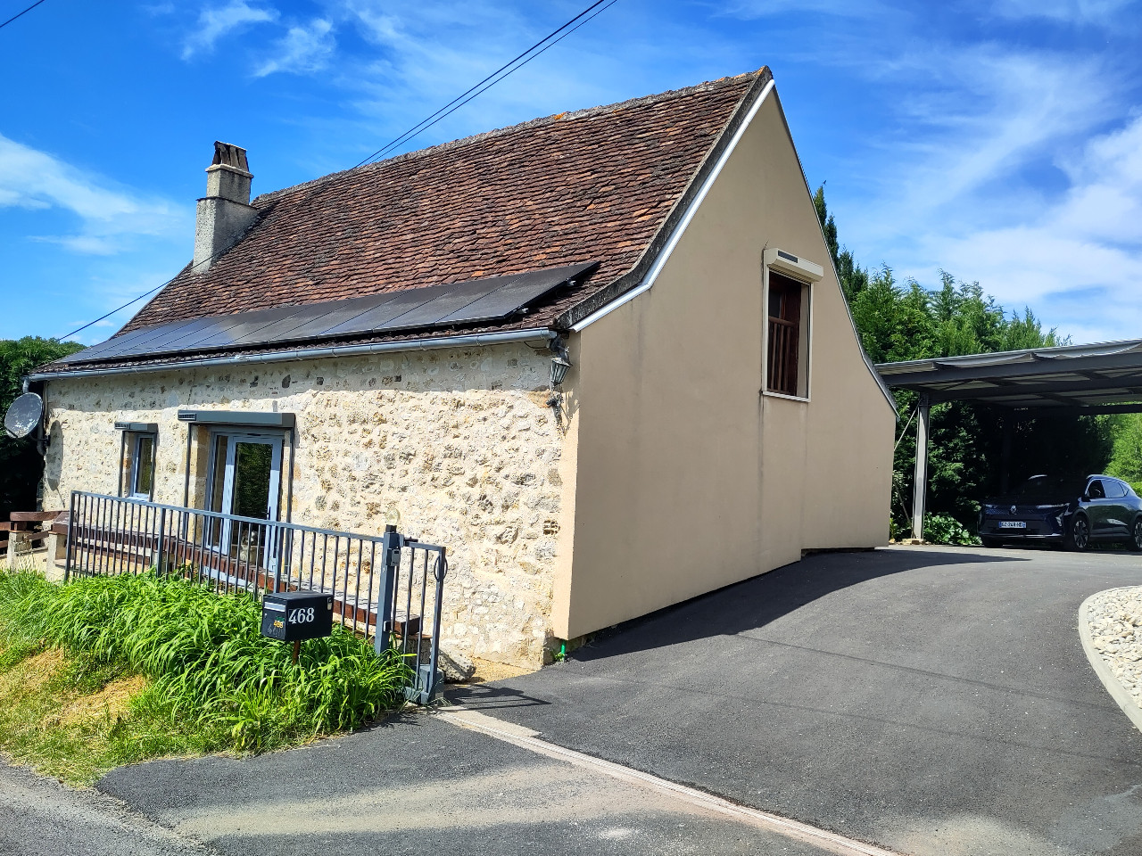 GreenGo Maison en pierre avec piscine balnéo