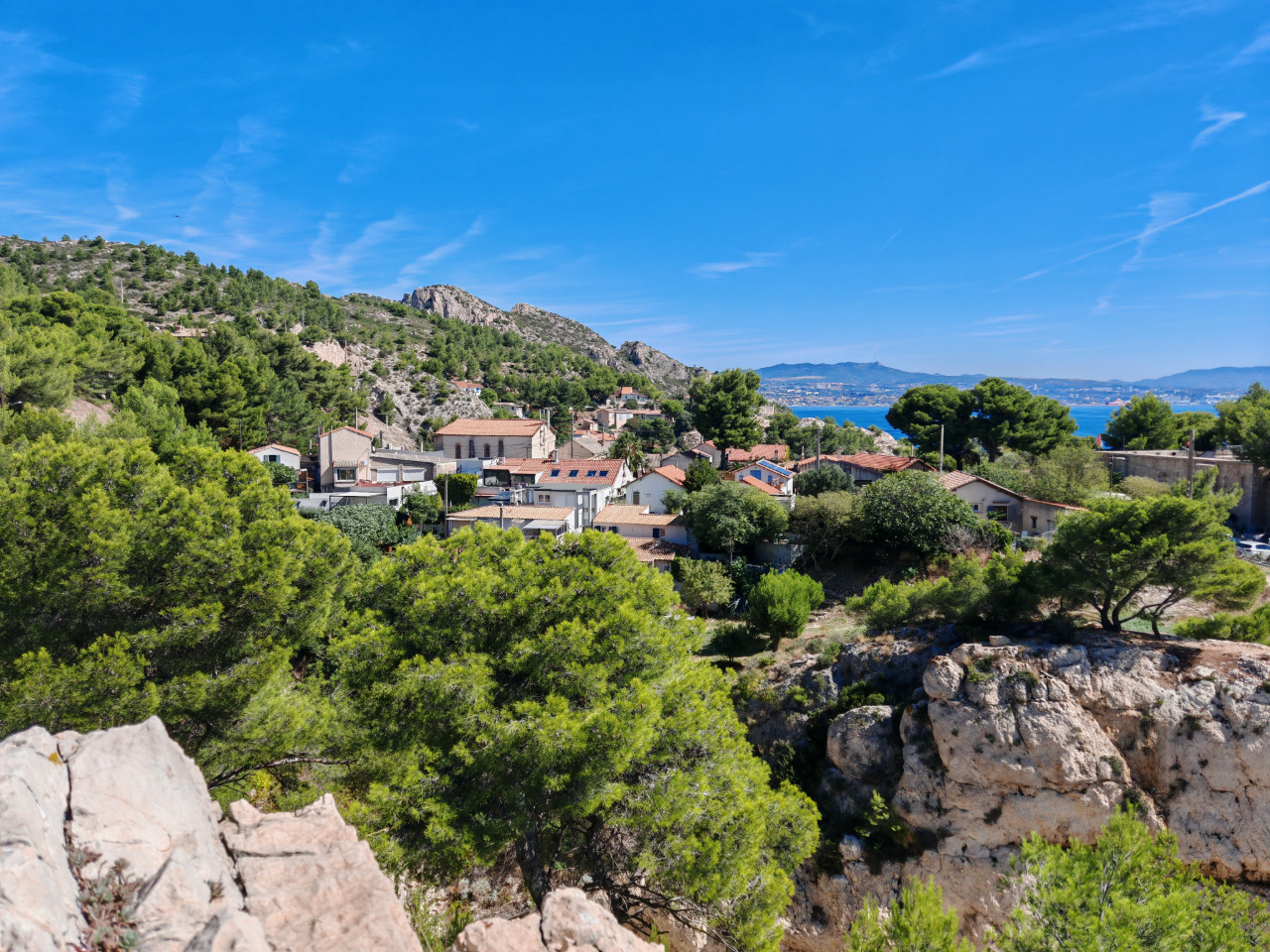 Maison Calanque Marseille au bord de l'eau