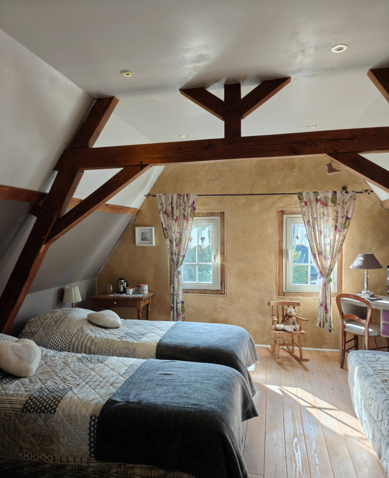 Logement GreenGo: Chambre B deux lits simples