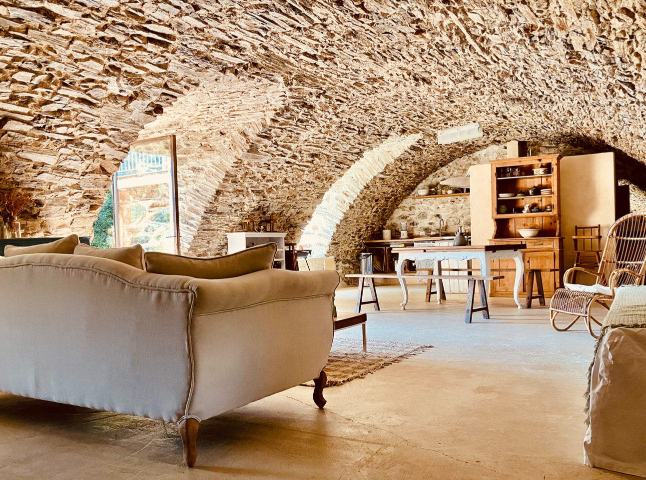 GreenGo Loft de Charme, Terrasses vue sur les Cevennes