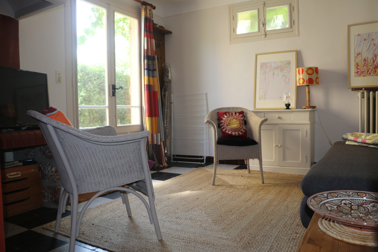 Appartement au jardin à deux pas du centre