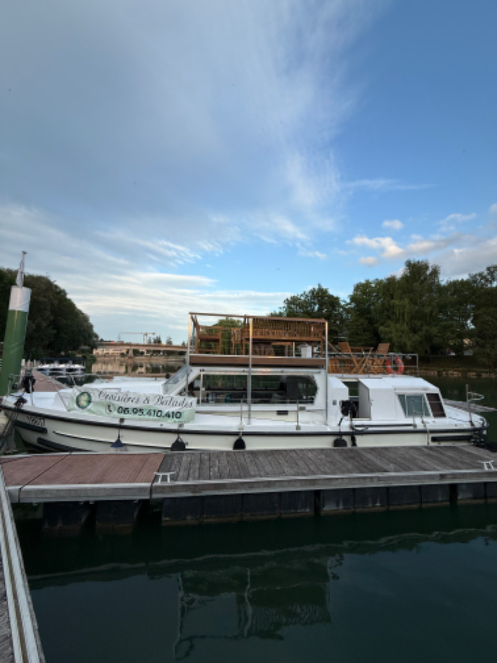 GreenGo Magnifique bateau sur marne