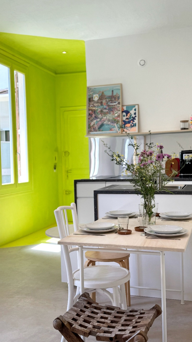 GreenGo Duplex de designers calme, vue figuiers