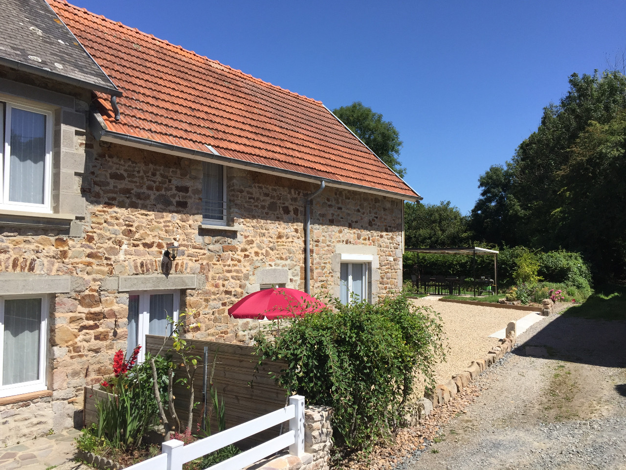 Logement GreenGo: Gîte les Saules, campagne et mer en Normandie pour 4 personnes avec 1 bambin