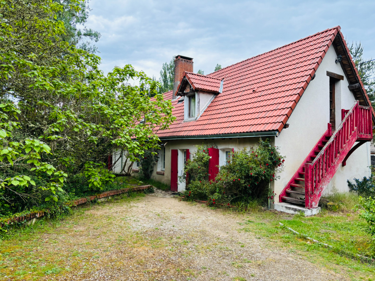 Gîte nature Sologne, parc 11000m2, Bain nordique extérieur