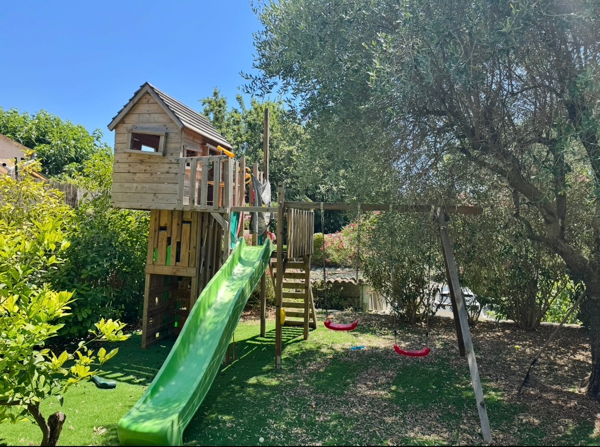 GreenGo Oasis Familiale 100% Privée : Piscine & Playground
