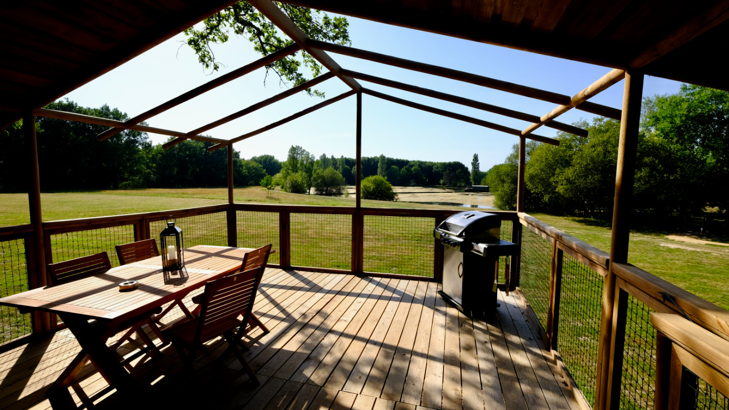 Logement GreenGo: "Captown +" Chalets sur Pilotis vue sur lac