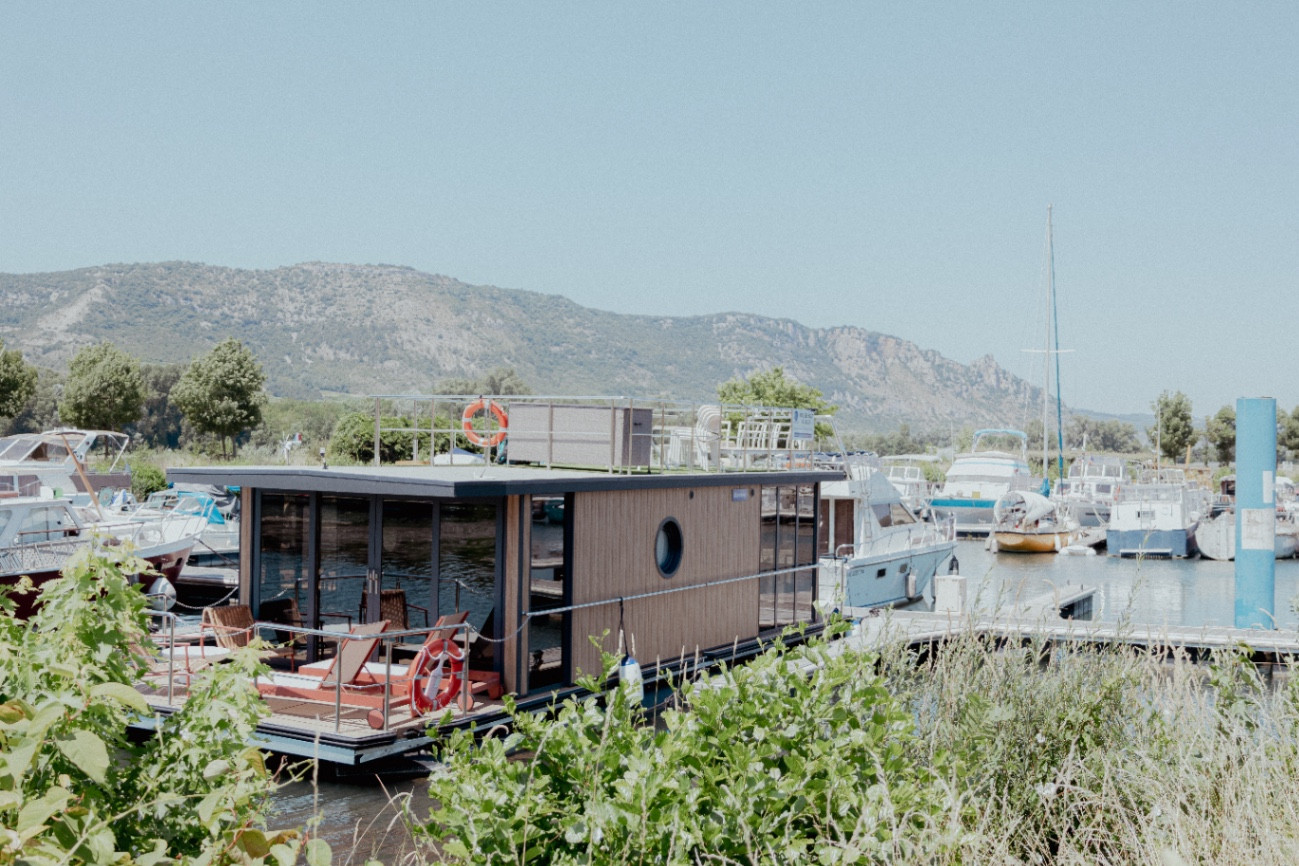 GreenGo « Houseboat » Luxe • Spa • Toit-terrasse • Rhône Valence