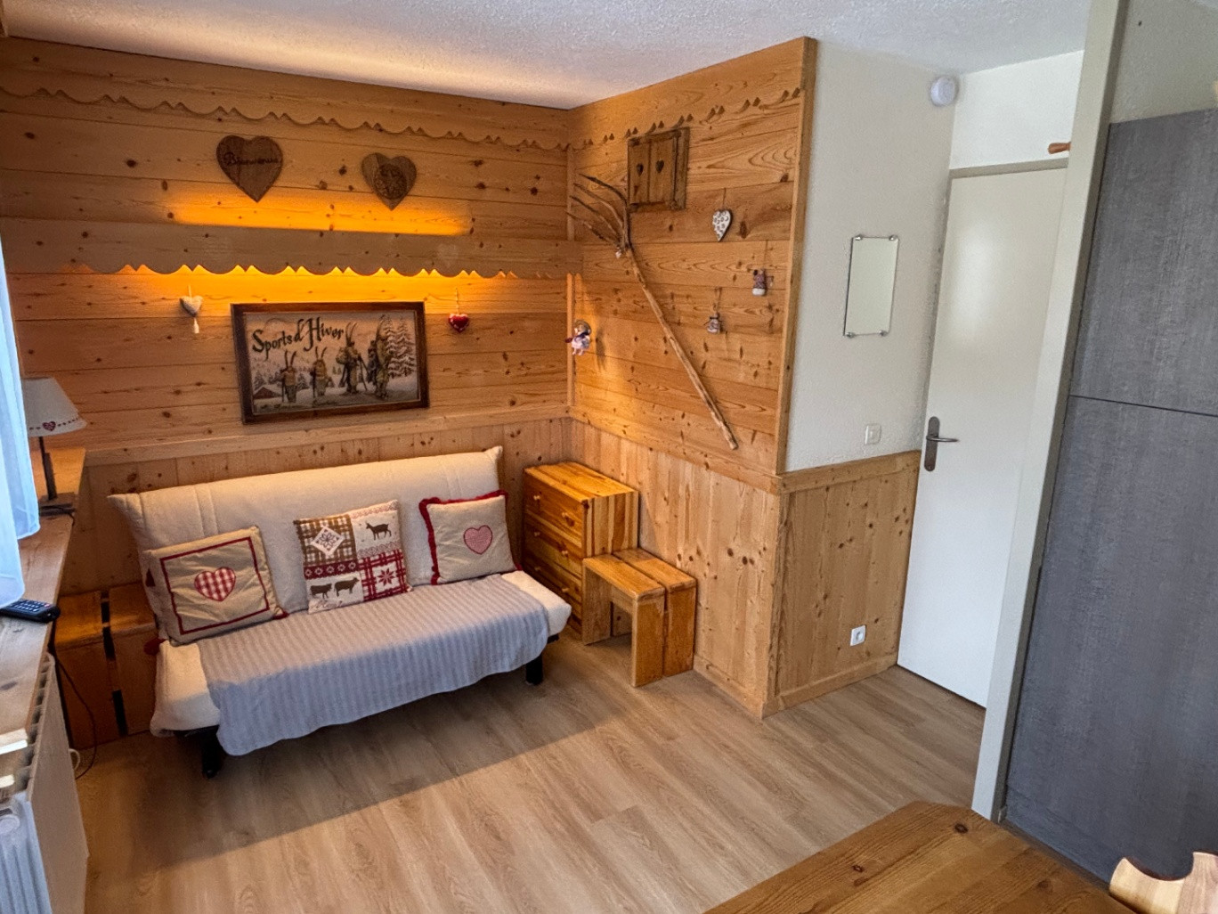 Studio cosy ski aux pieds & proche centre Bruyères
