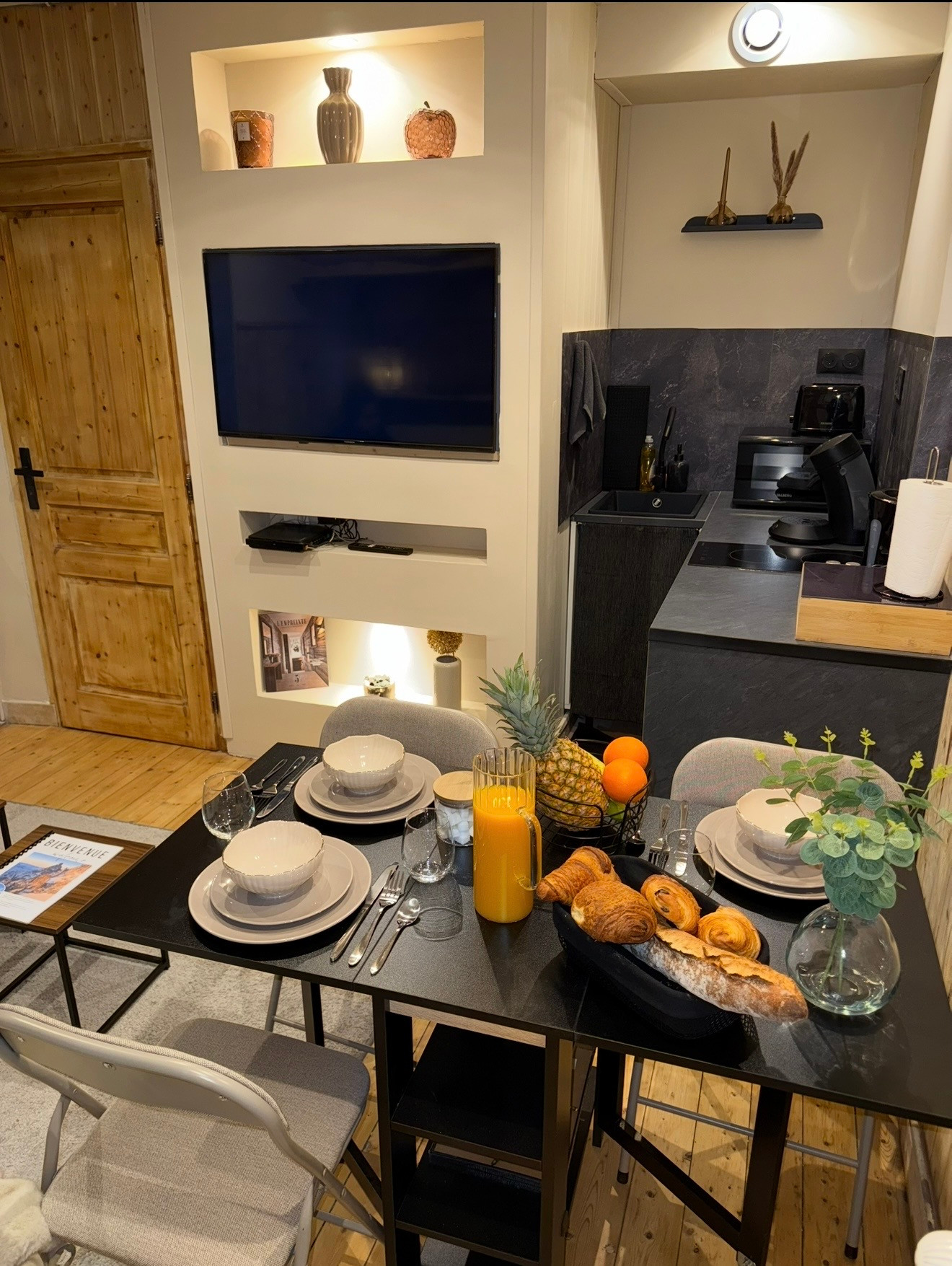 GreenGo Studio cosy vue Mont-Blanc - le Nirvana