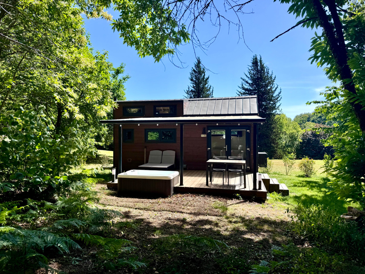 GreenGo Tiny house face à la forêt - Évasion nature