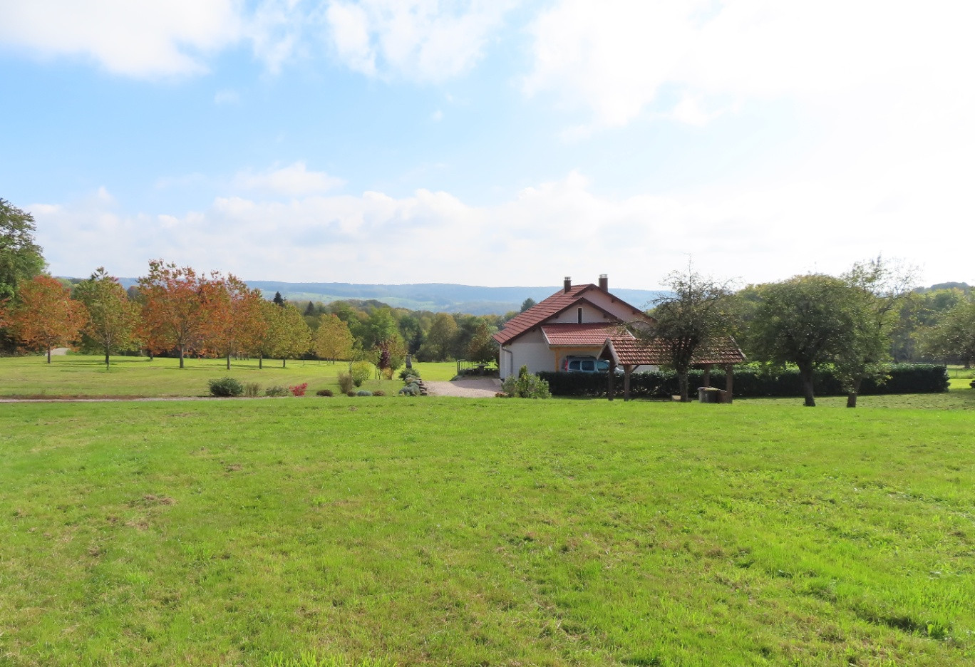 Hôte GreenGo: Le Gîte de Beaumont, Vosges du Sud. Maison 4* à la campagne. Plain pied 94 m2 + salle jeux 65 m2