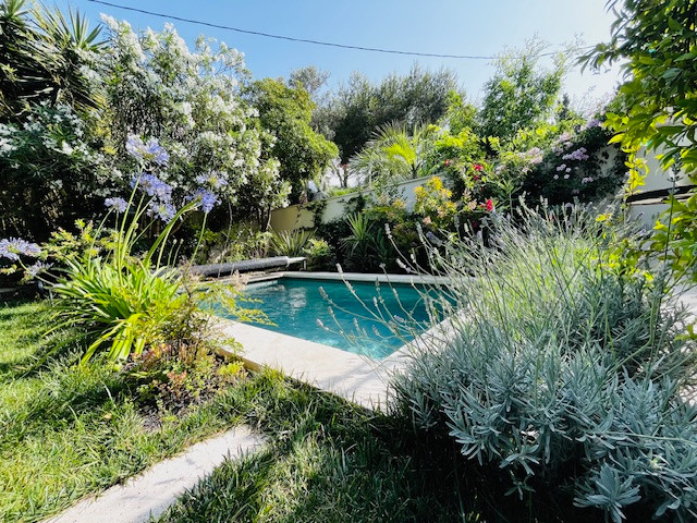 Villa Pampa - jardin, climatisation, piscine, pétanque, parking à 5 min de la plage
