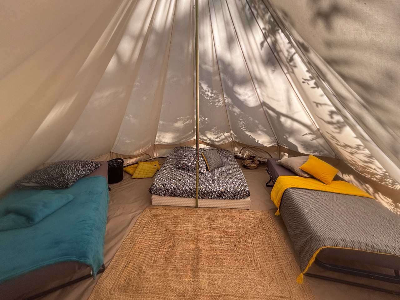 Logement GreenGo: Tente lodge - Coeur de forêt