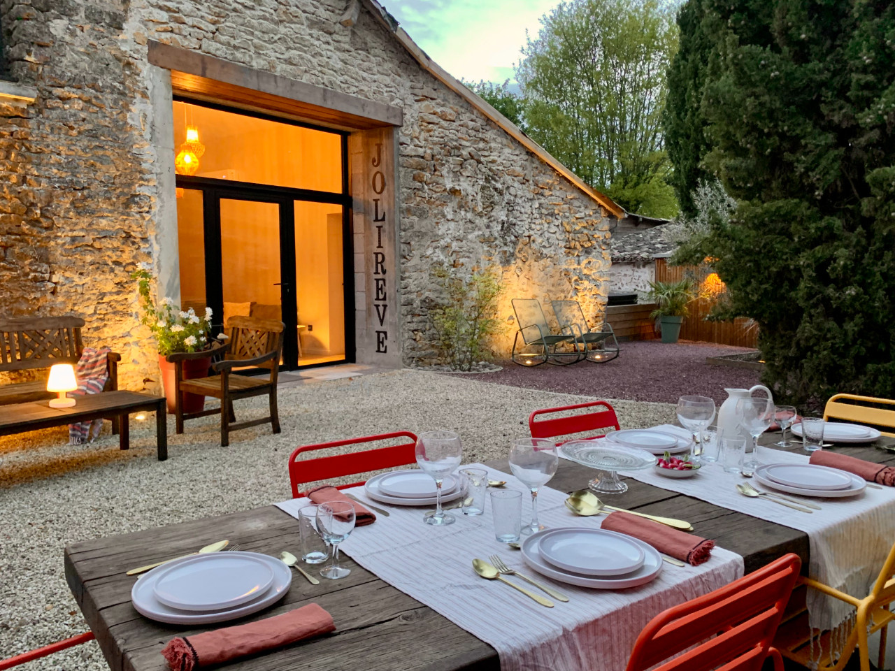 GreenGo Maison Jolireve - Grange de charme spa de nage 10 pers 35min Futuroscope