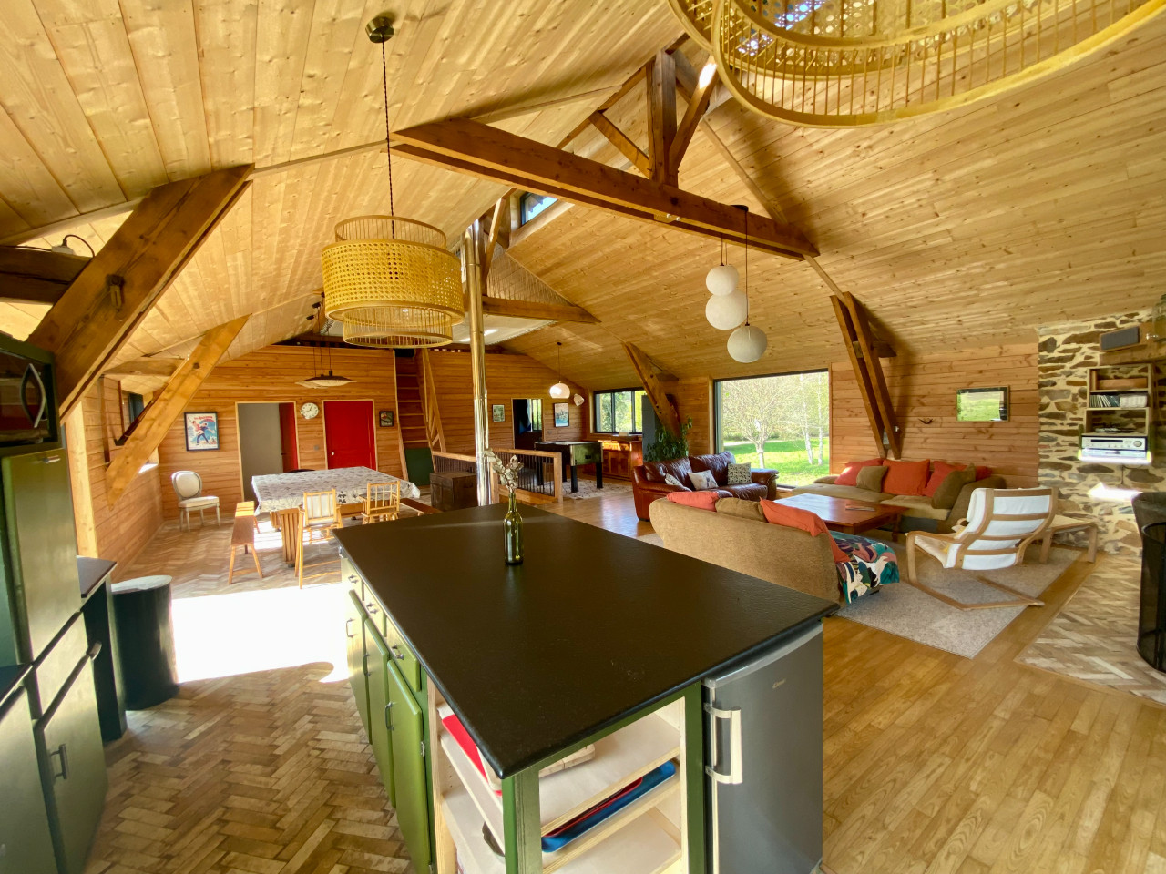 GreenGo Les pres Grand Lodge - Ancien séchoir en bois