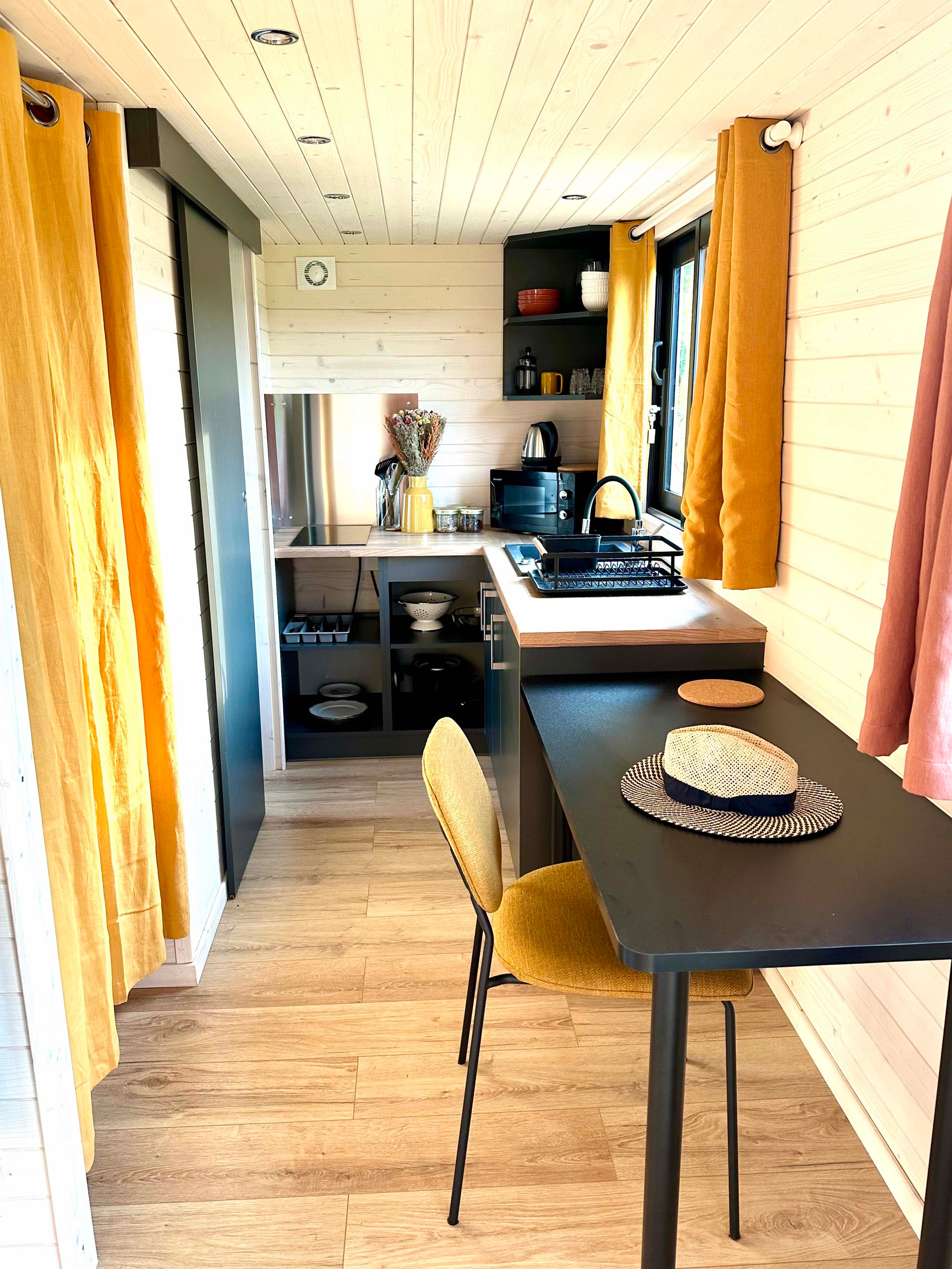GreenGo Tiny House dans le Perche et chèvres angoras