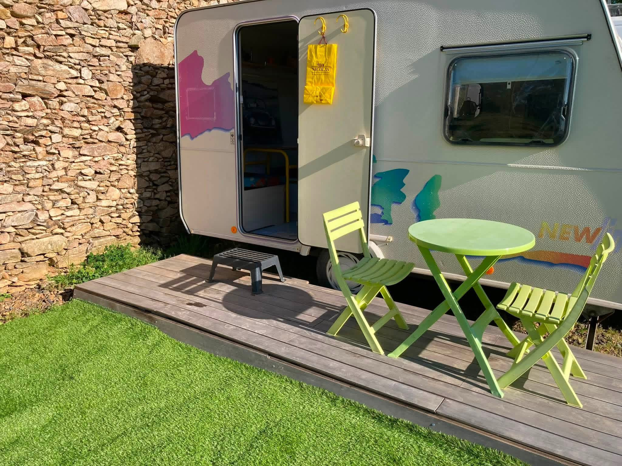 Logement GreenGo: Caravane à la ferme