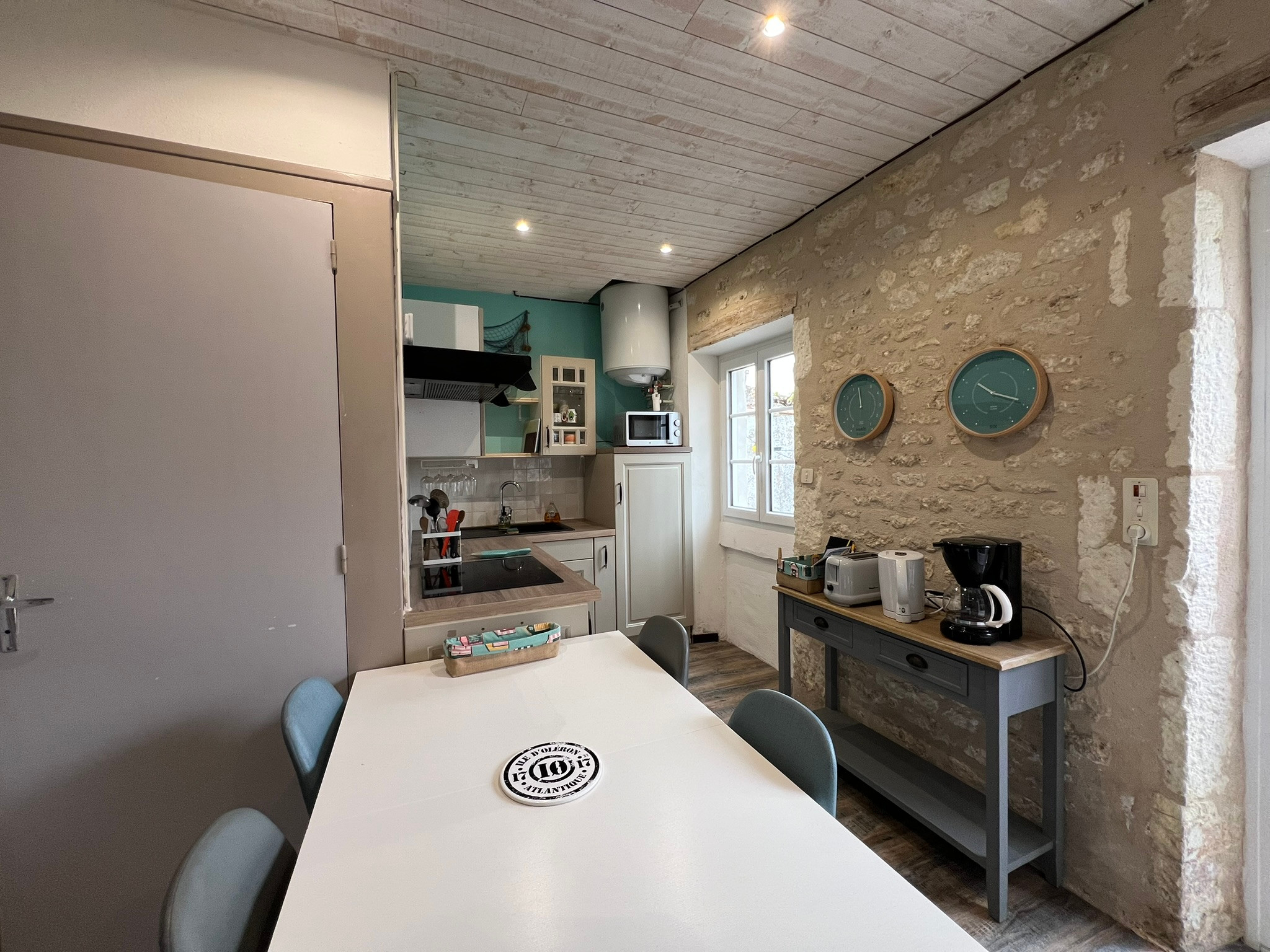 GreenGo Maison de village au cœur de l'île, vélos & jardin clos / Plage à 400 m - les Pêcheurs