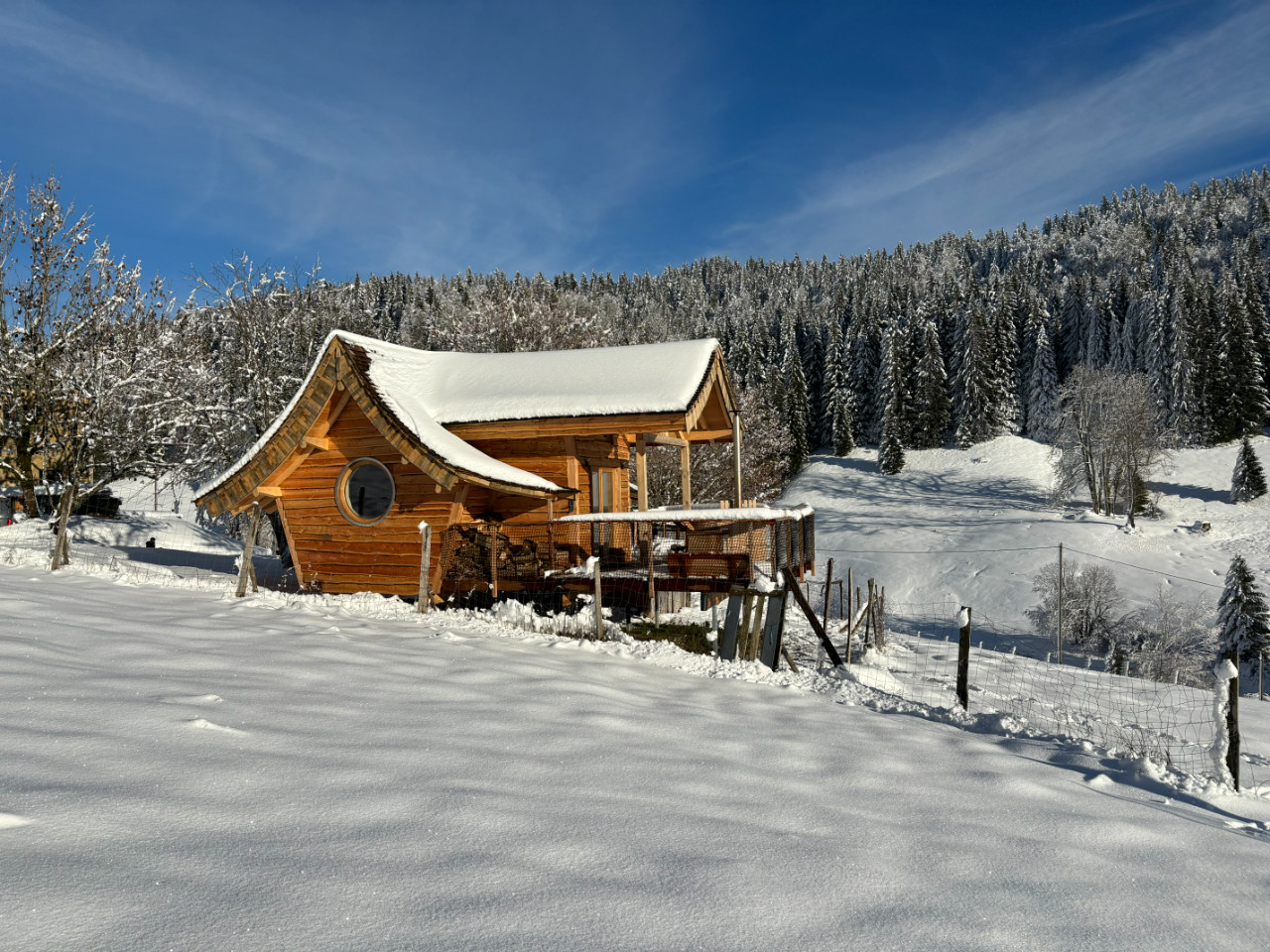 Logement insolite Jura Glamping