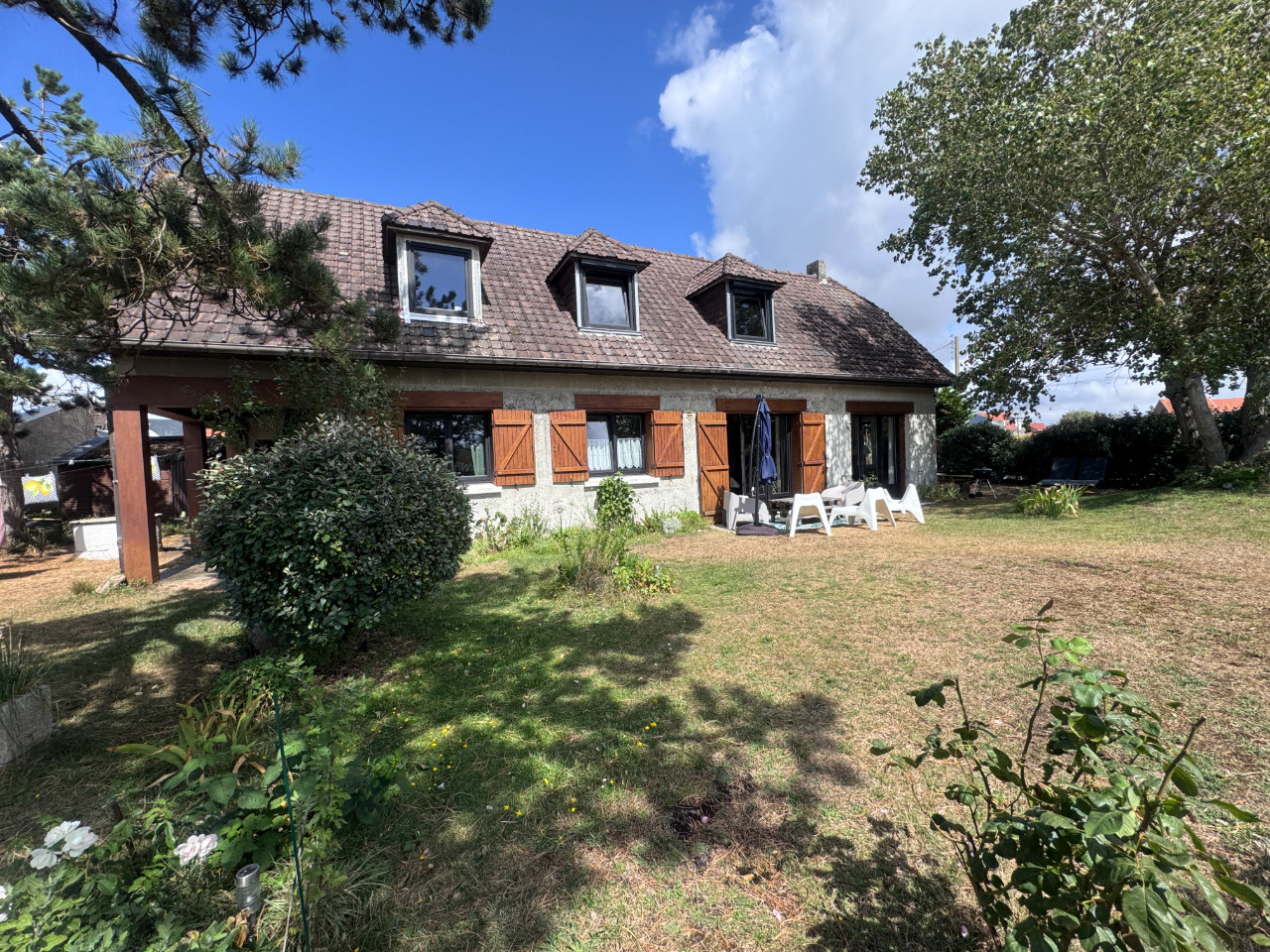 Maison face aux dunes