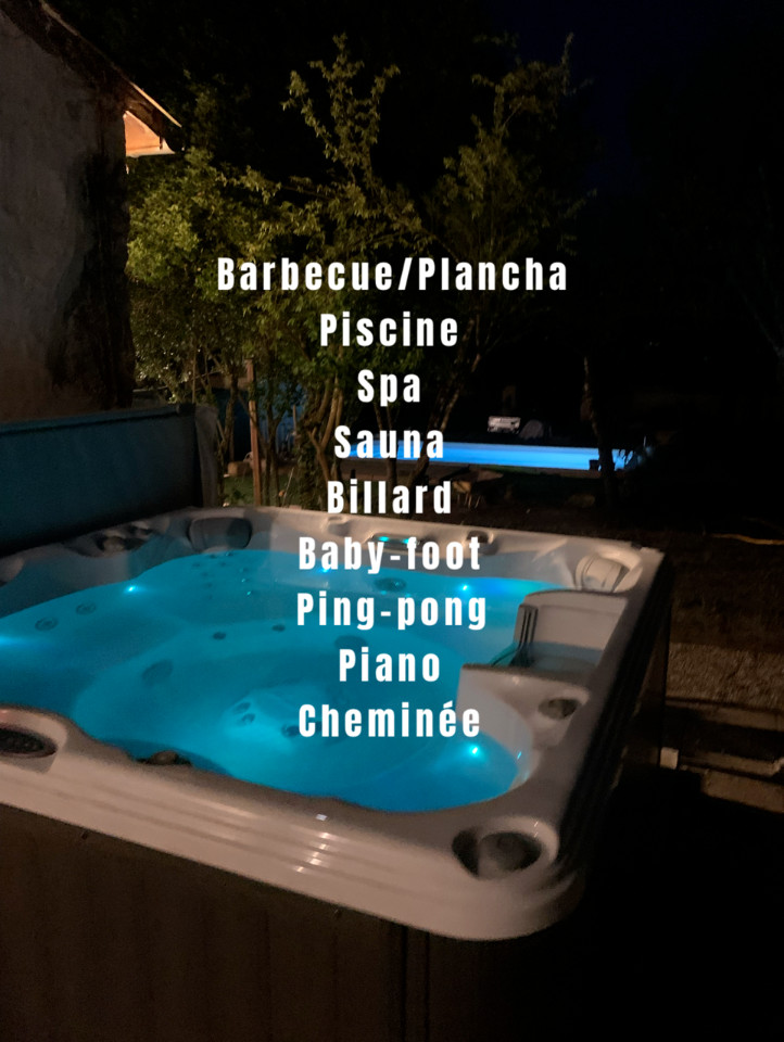 Hôte GreenGo: Piscine Spa Sauna  Billard Baby-foot Ping-pong Barbecue Plancha Villa Baptiste à 30 mn de Bordeaux